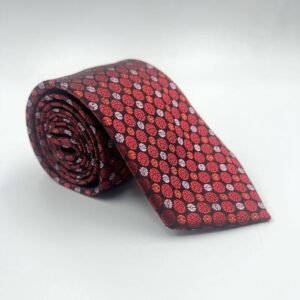 Retro Designer Dotted Multicolor Neck tie
