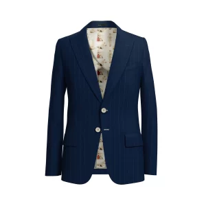 MILLENIUM DYE BLUE STRIPED HOLLAND & SHERRY SUIT