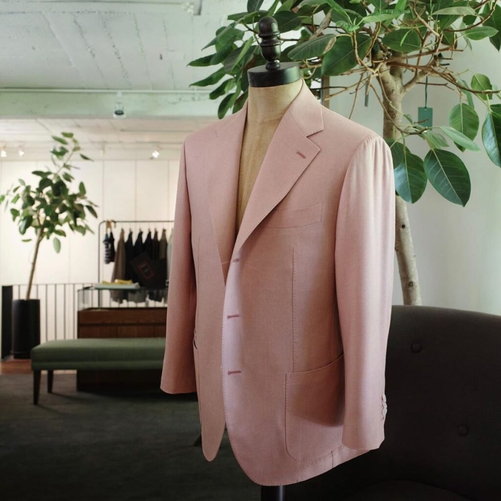 Piacenza Fabric pink suit